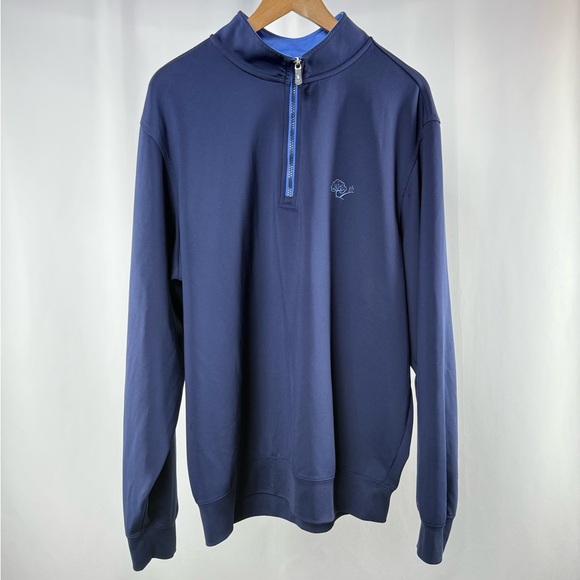 Fairway & Greene Navy Blue‎ Men's Sweater Size Extra Large - Picture 1 of 7